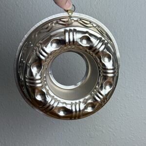 Jello‎ Mold 8in Aluminum Bundt Cake Pan Kitchen Decor Wall Vintage T72